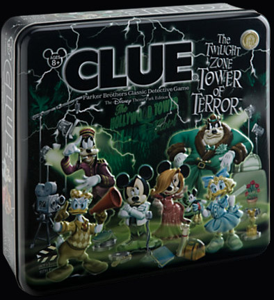 Disney Clue Tower of Terror game